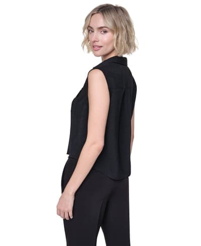 Women's Washer Collared Top 4