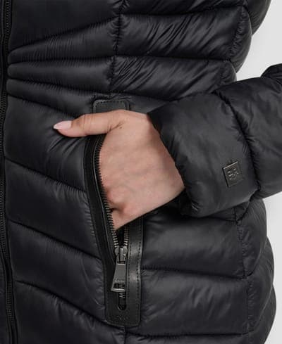Women's Stand Collar Zipper-Front Coat 8