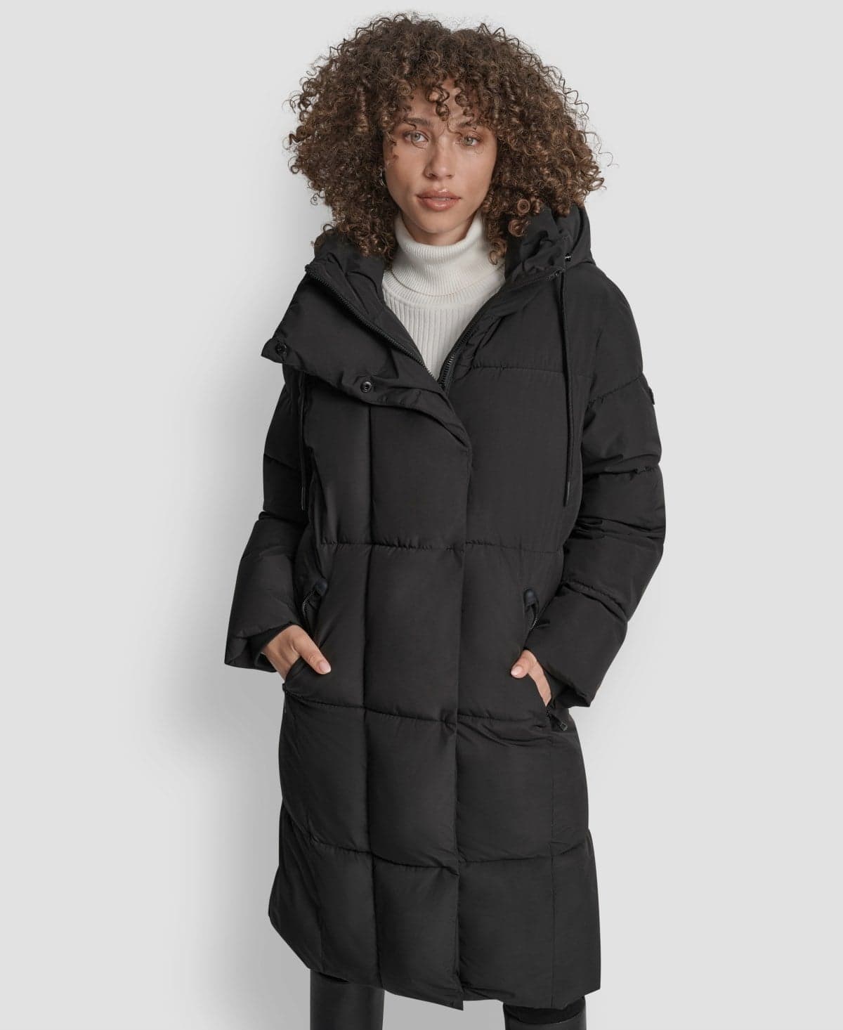 Women's Zip-Front Stand Collar Coat