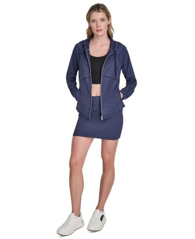 Women's Space-Dye Pull-On Bike Skort 2