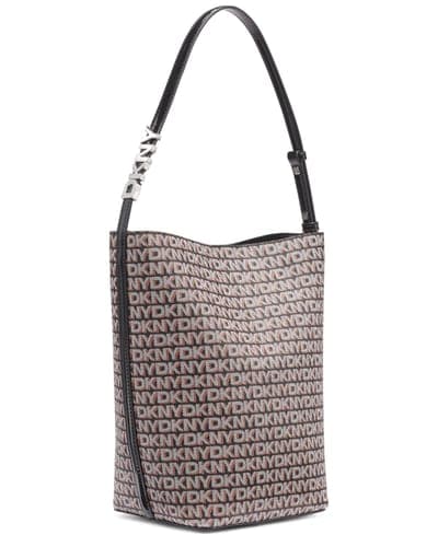 Avril Small Logo Bucket Bag 3