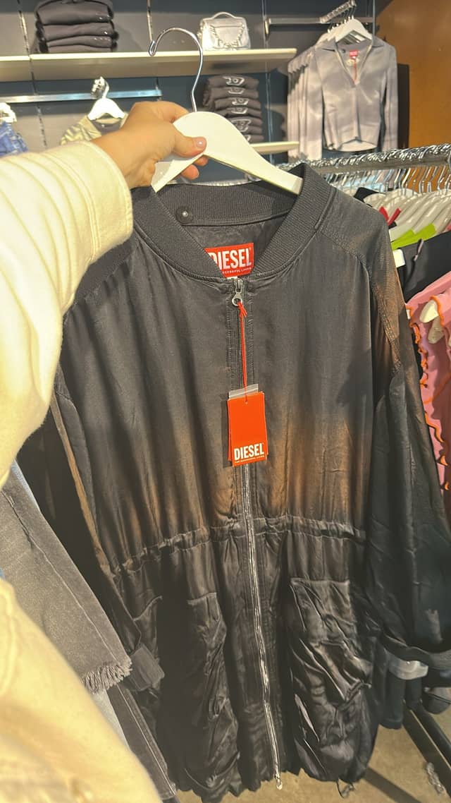Оверсайз куртка Diesel · Diesel