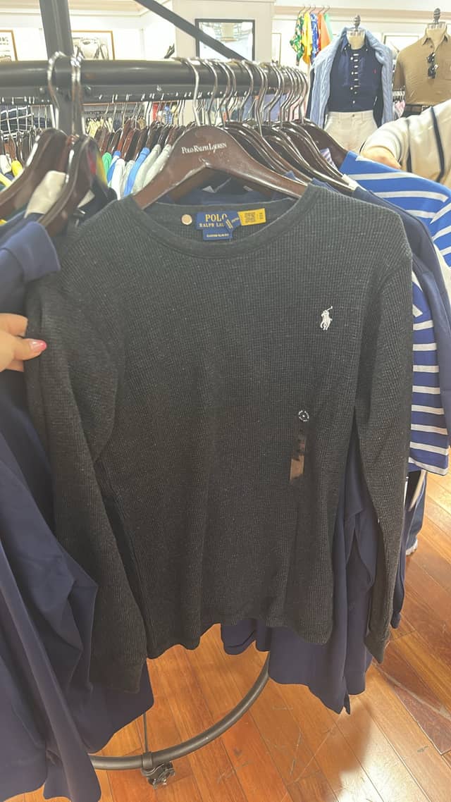 Polo Ralph Lauren · Чёрный свитер Polo Ralph Lauren