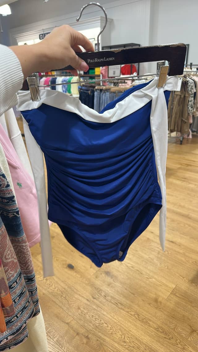 Стильный синий купальник · Polo Ralph Lauren Factory Store