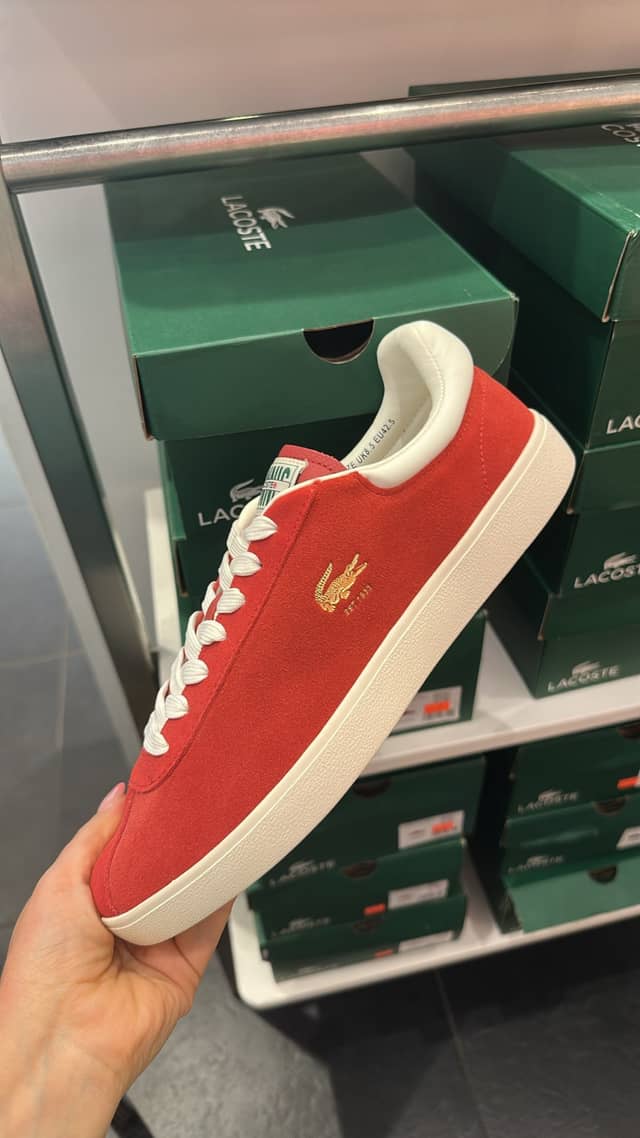 Lacoste · Красные кроссовки Lacoste