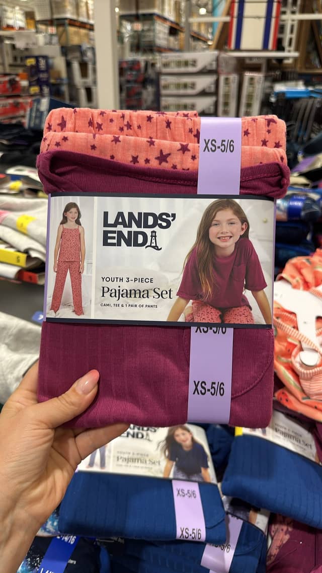 Пижамный набор для детей Lands' End · Costco