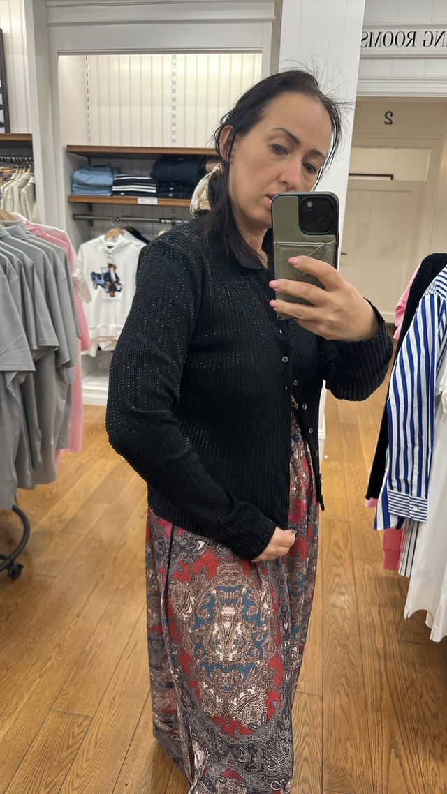 Ralph Lauren · Эффектный черный кардиган