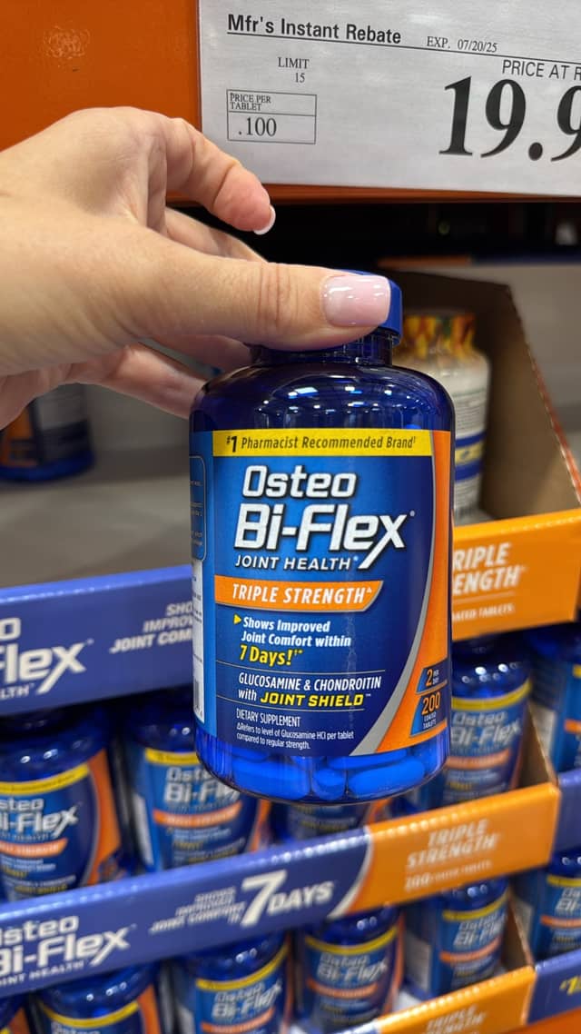 Osteo Bi-Flex Тройная Сила · Costco