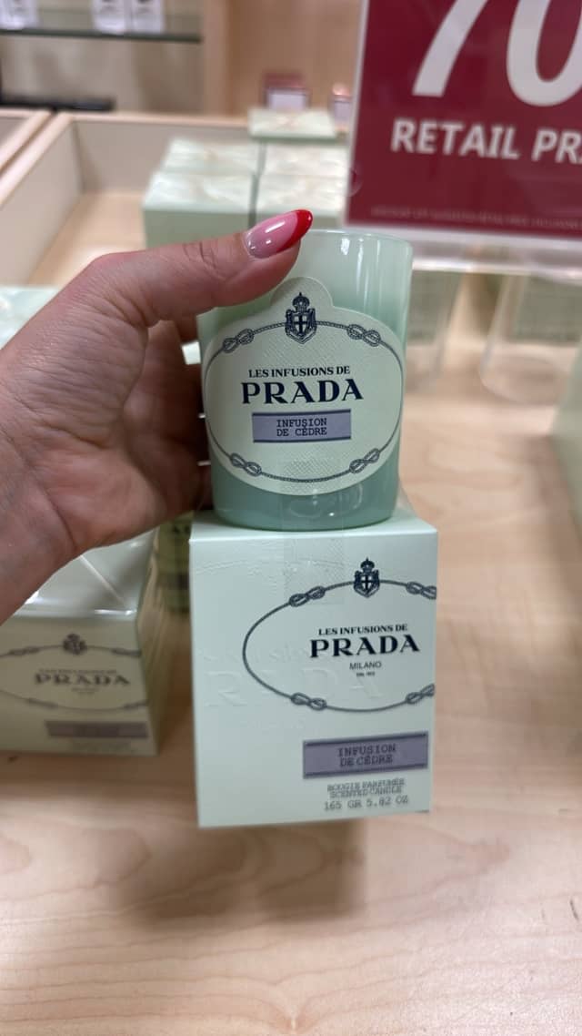 Свеча Infusion от Prada · Luxury Beauty Store