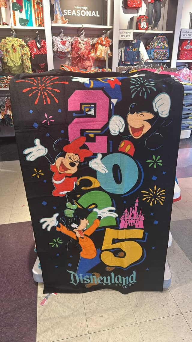 Плед Disneyland 2025 · Disney Store и Disney Outlet