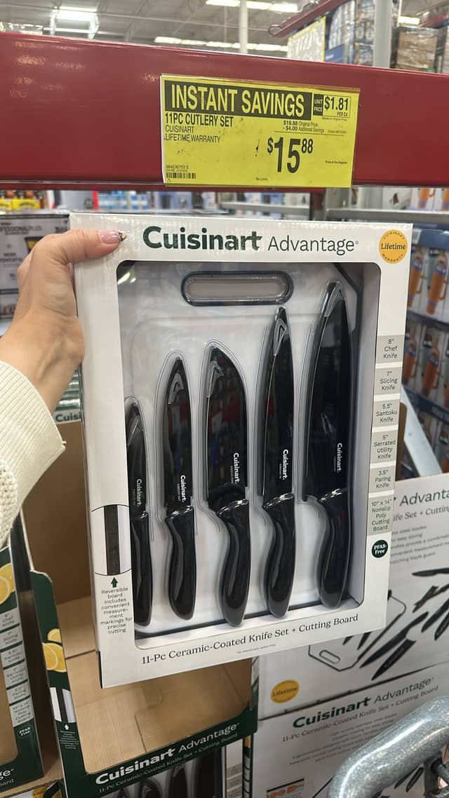 Набор кухонных ножей Cuisinart на 11 предметов · Sam's Club