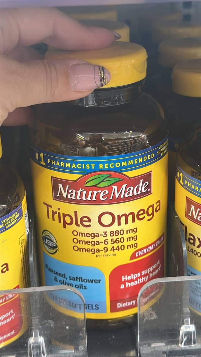 Тройной Омега Nature Made · Walmart