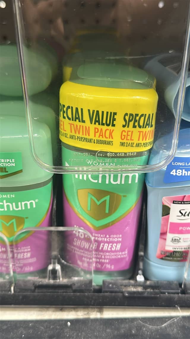 Набор антиперспирантов-гелей Mitchum · Walmart