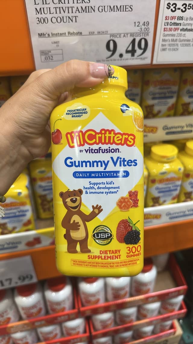 Жевательные витамины L'il Critters · Costco