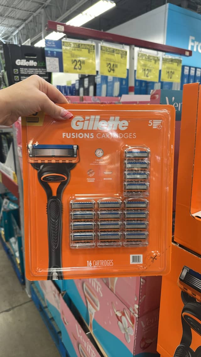 Бритва Gillette Fusion5 с картриджами · Sam's Club
