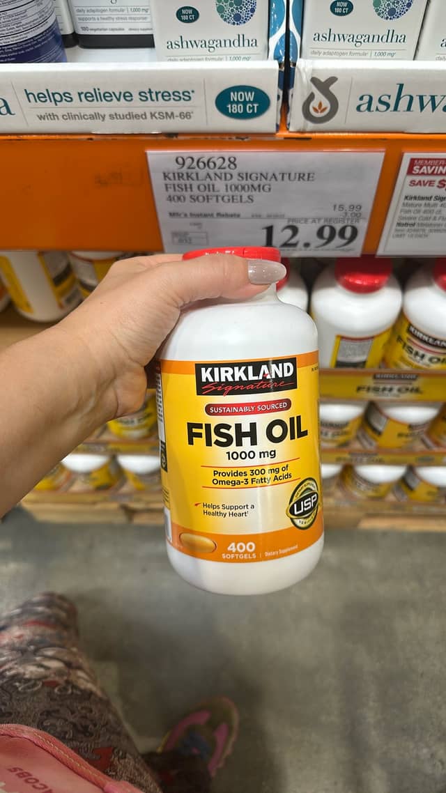 Рыбий жир Kirkland Signature · Costco