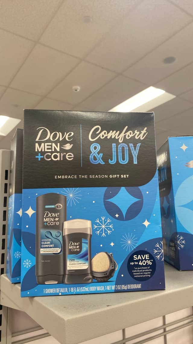 Подарочный набор Dove Men+Care · Burlington