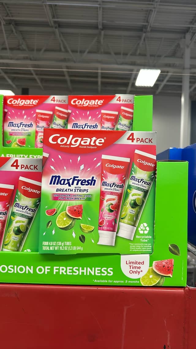 Патчи для дыхания Colgate MaxFresh · Sam's Club