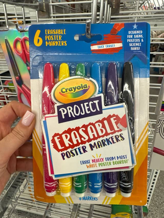Стереющиеся маркеры для постеров Crayola · Ross Dress for Less