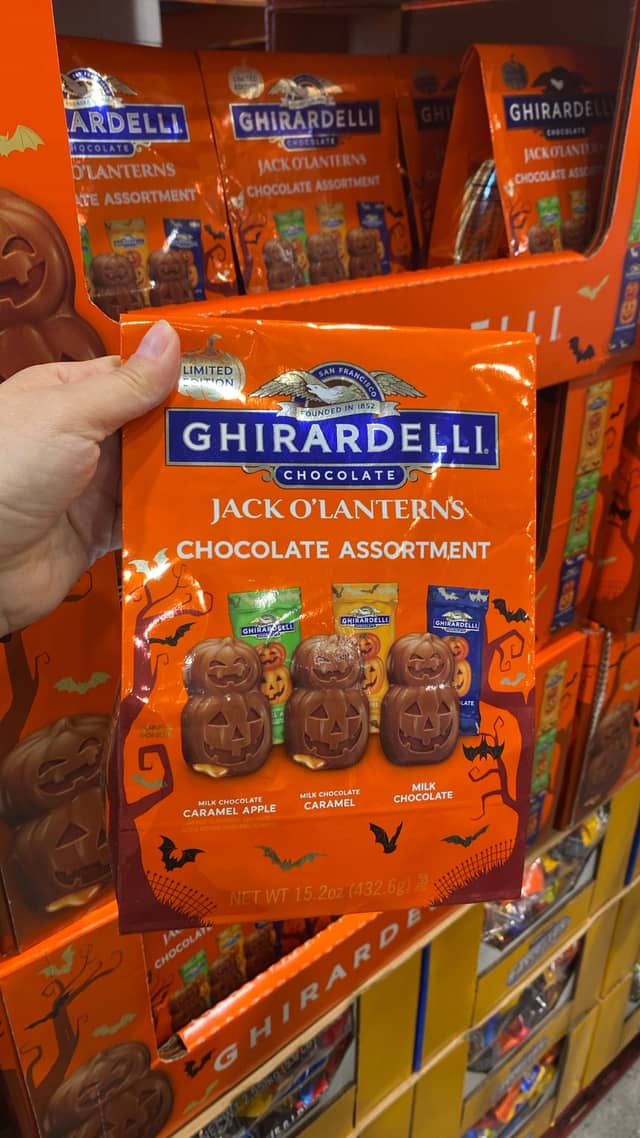 Ассорти шоколадок Ghirardelli Jack O'Lanterns · Costco