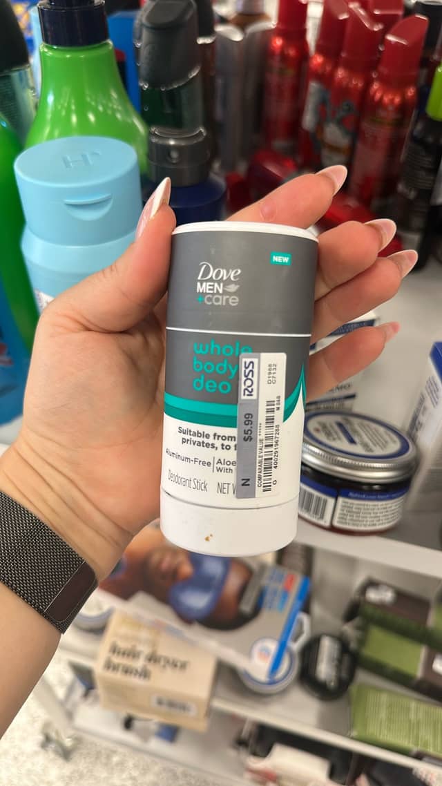Дезодорант Dove Men+Care для всего тела · Ross Dress for Less