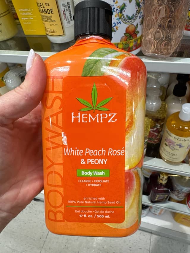 Гель для душа Hempz с белым персиком и пионом · TJ Maxx