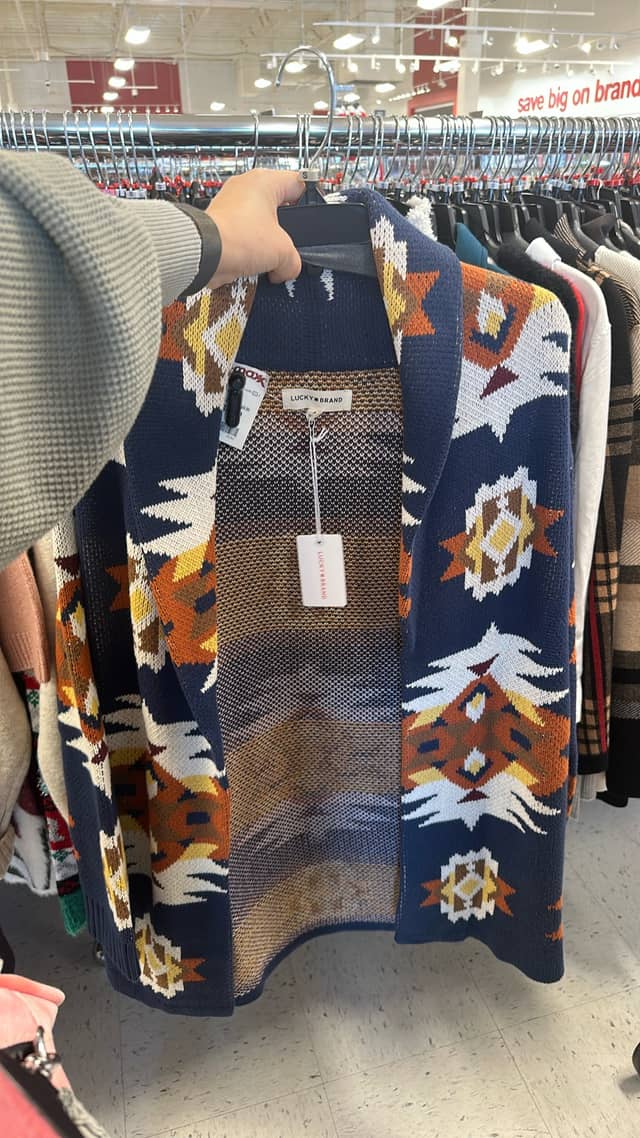 Уютный кардиган Lucky Brand · TJ Maxx