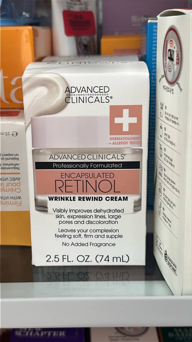 Крем с ретинолом Advanced Clinicals · TJ Maxx