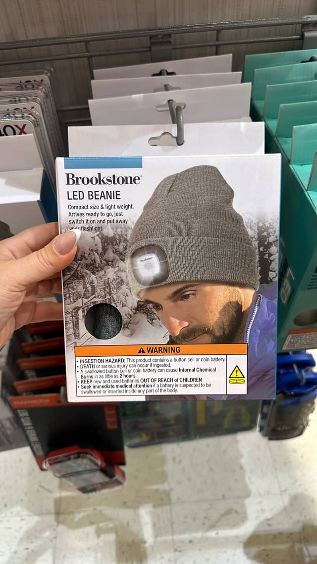 Светодиодная шапка Brookstone · TJ Maxx