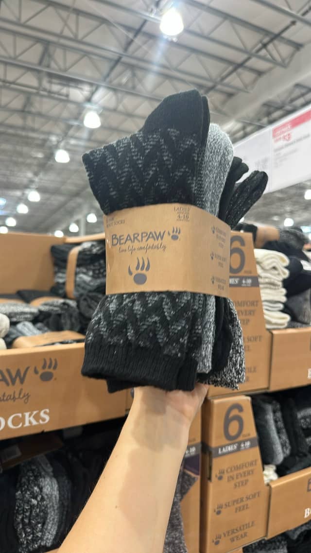Уютные носки Bearpaw · Costco