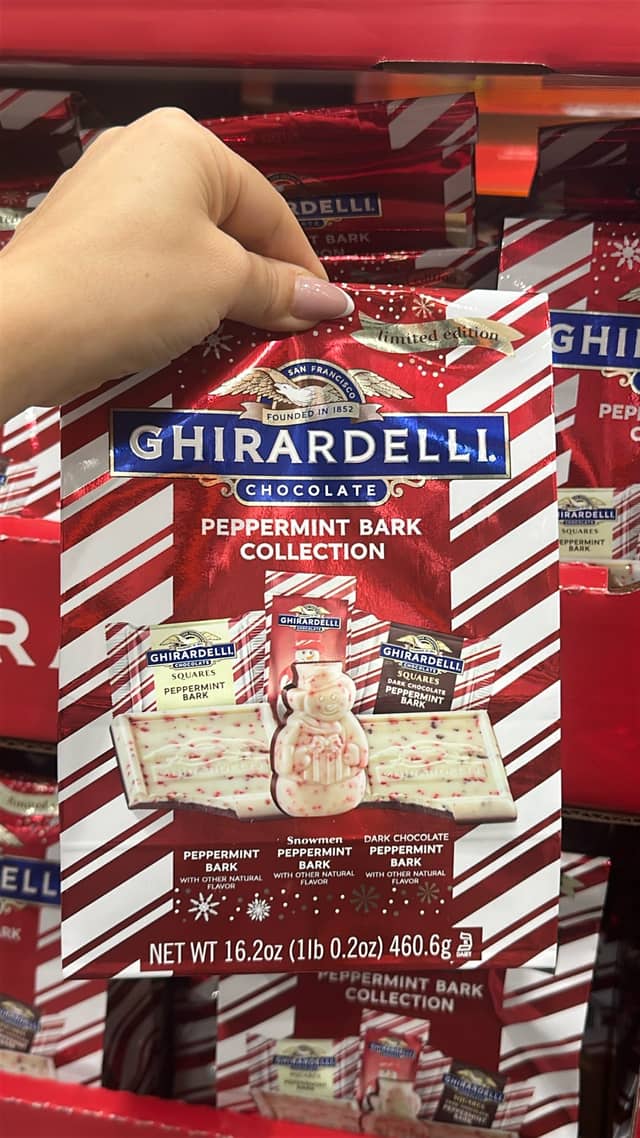 Коллекция шоколада Ghirardelli с перечной мятой · Costco