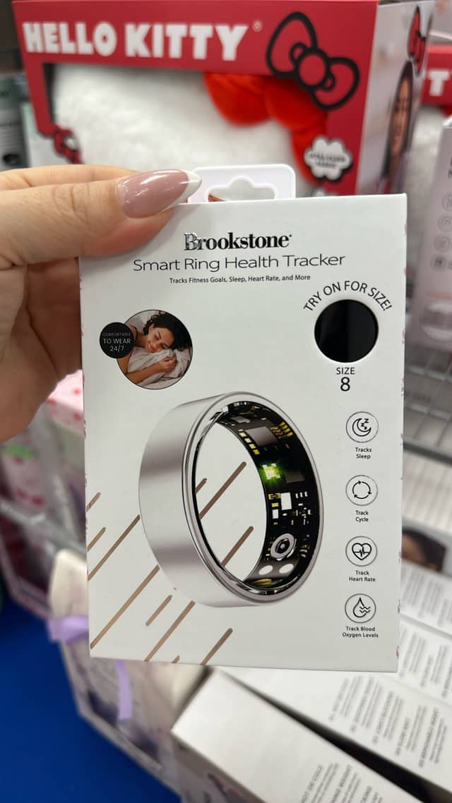 Умное кольцо Brookstone для отслеживания здоровья · HomeGoods
