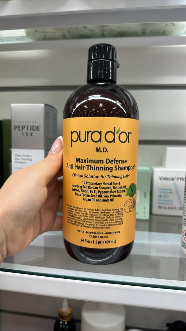 Шампунь Pura D'or для борьбы с выпадением волос · HomeGoods