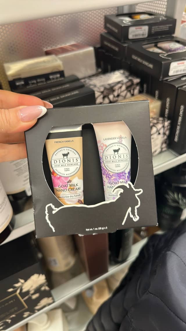 Набор кремов для рук Dionis с козьим молоком · TJ Maxx