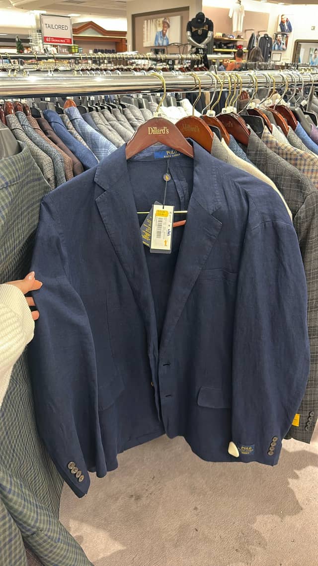 Льняной пиджак Polo Ralph Lauren · Dillard's