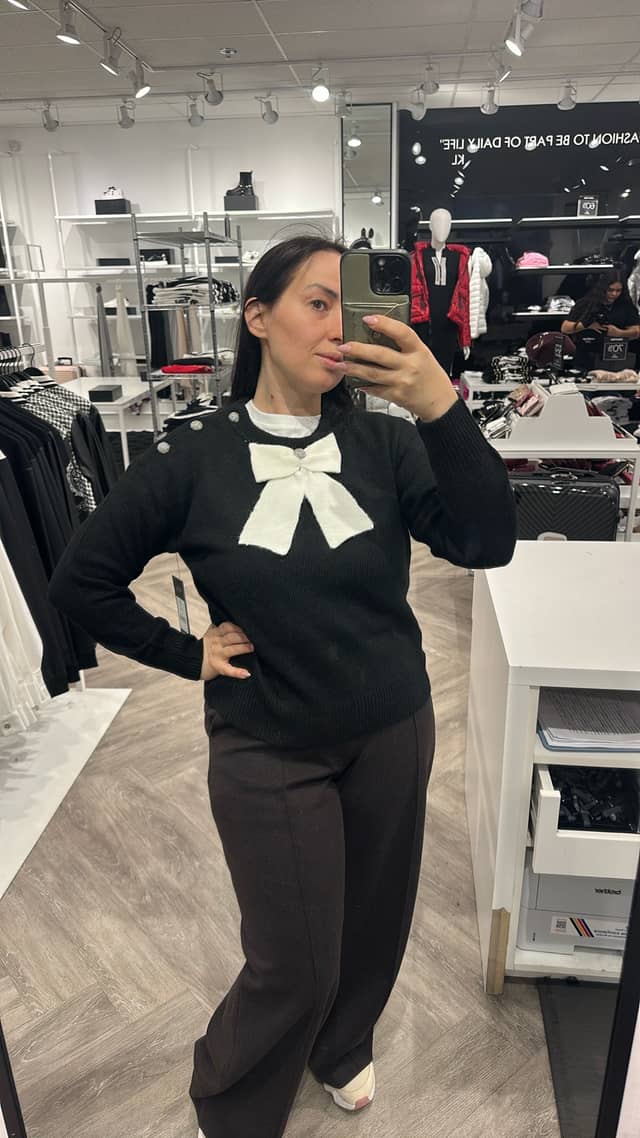 Karl Lagerfeld · Chic Black Sweater