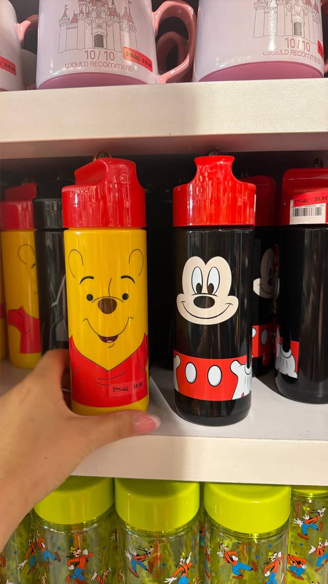 Disney Character Water Bottles · Disney Store и Disney Outlet