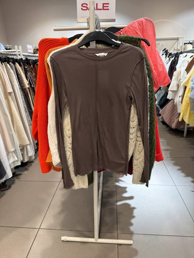 Trendy Long Sleeve Top · H&M
