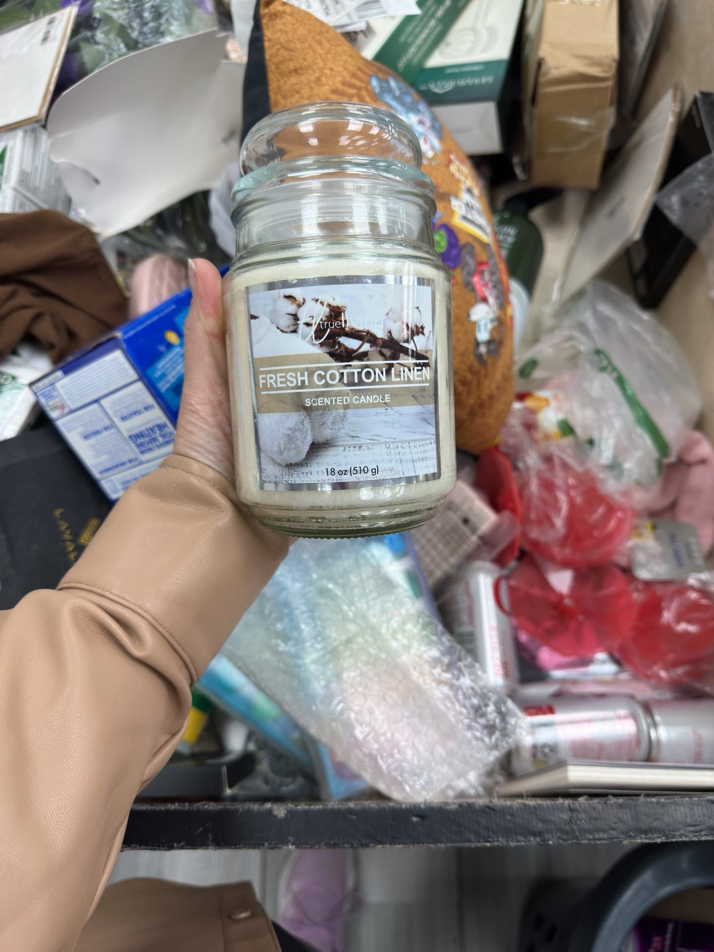 Vela Perfumada de Algodón Fresco