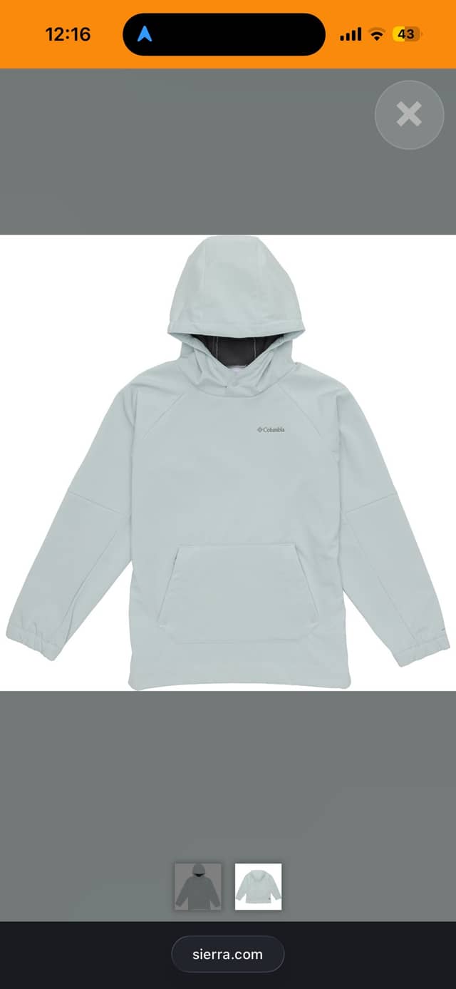 Columbia Sportswear Boys Coreshot Omni-Shield® Softshell Hoodie · Sierra