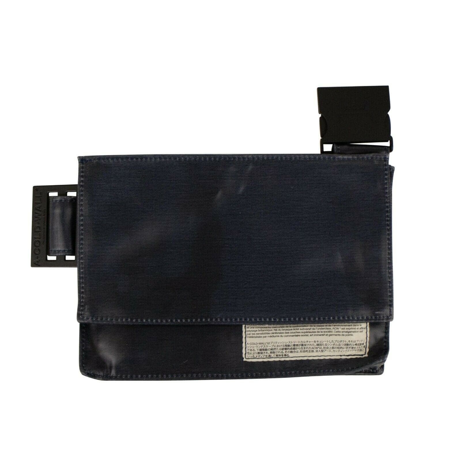 A-COLD-WALL* Men's Leather Utility Crossbody Bag - Blue