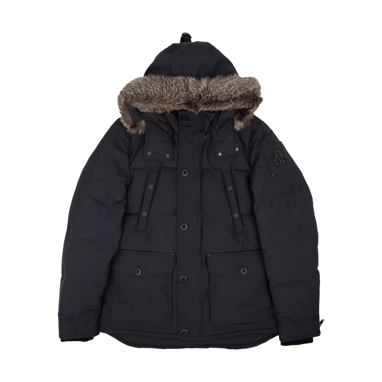 Men's True Navy Round Island Down Puffer Jacket