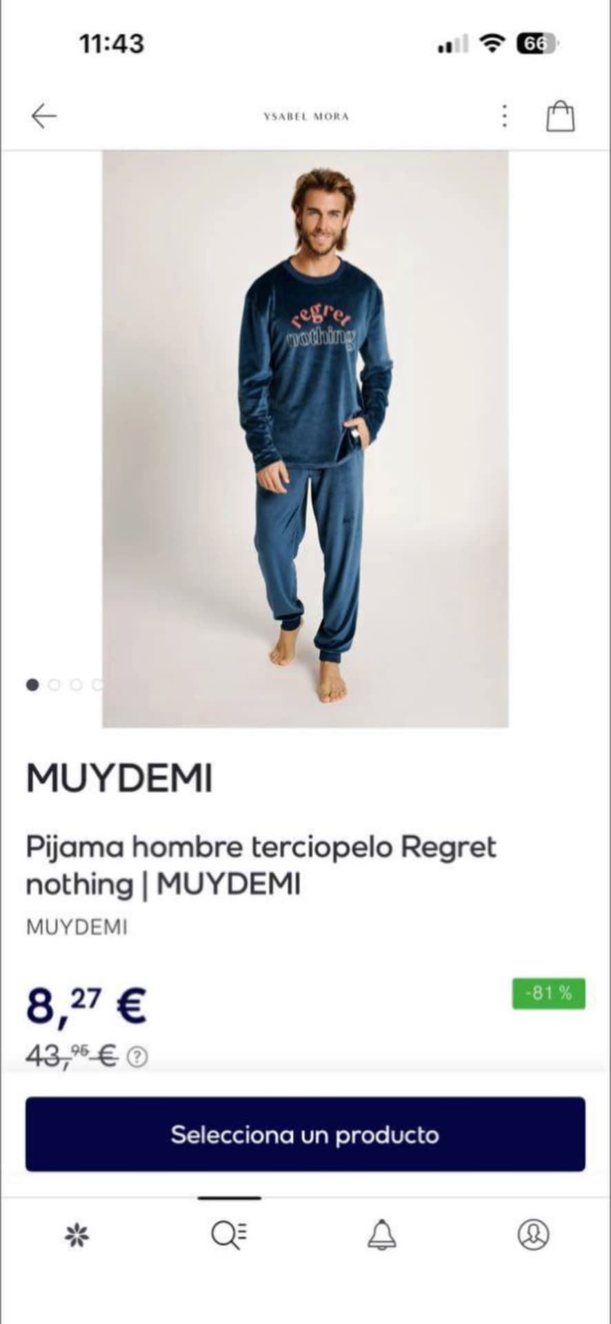 MUYDEMI Men's Velvet Pajamas