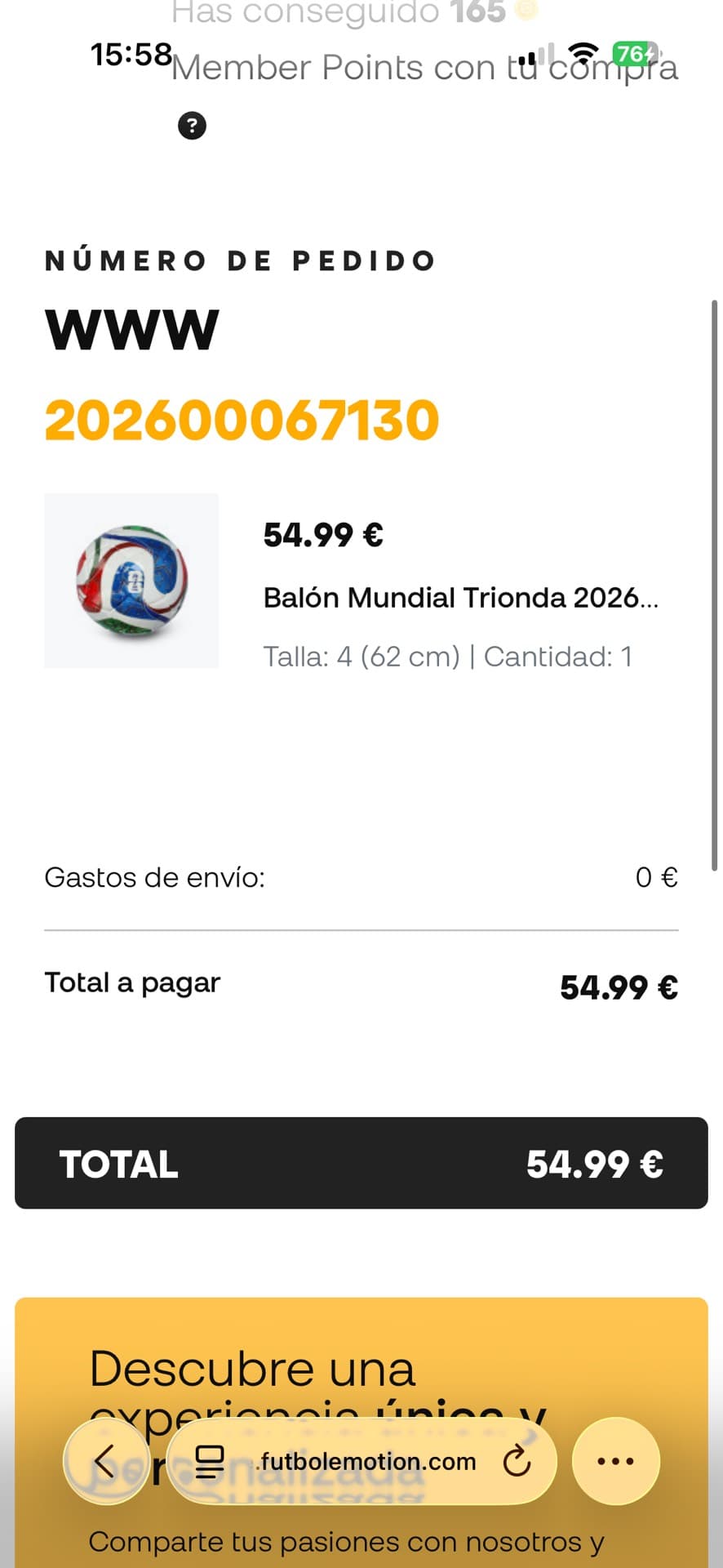 Trionda World Cup Ball 2026