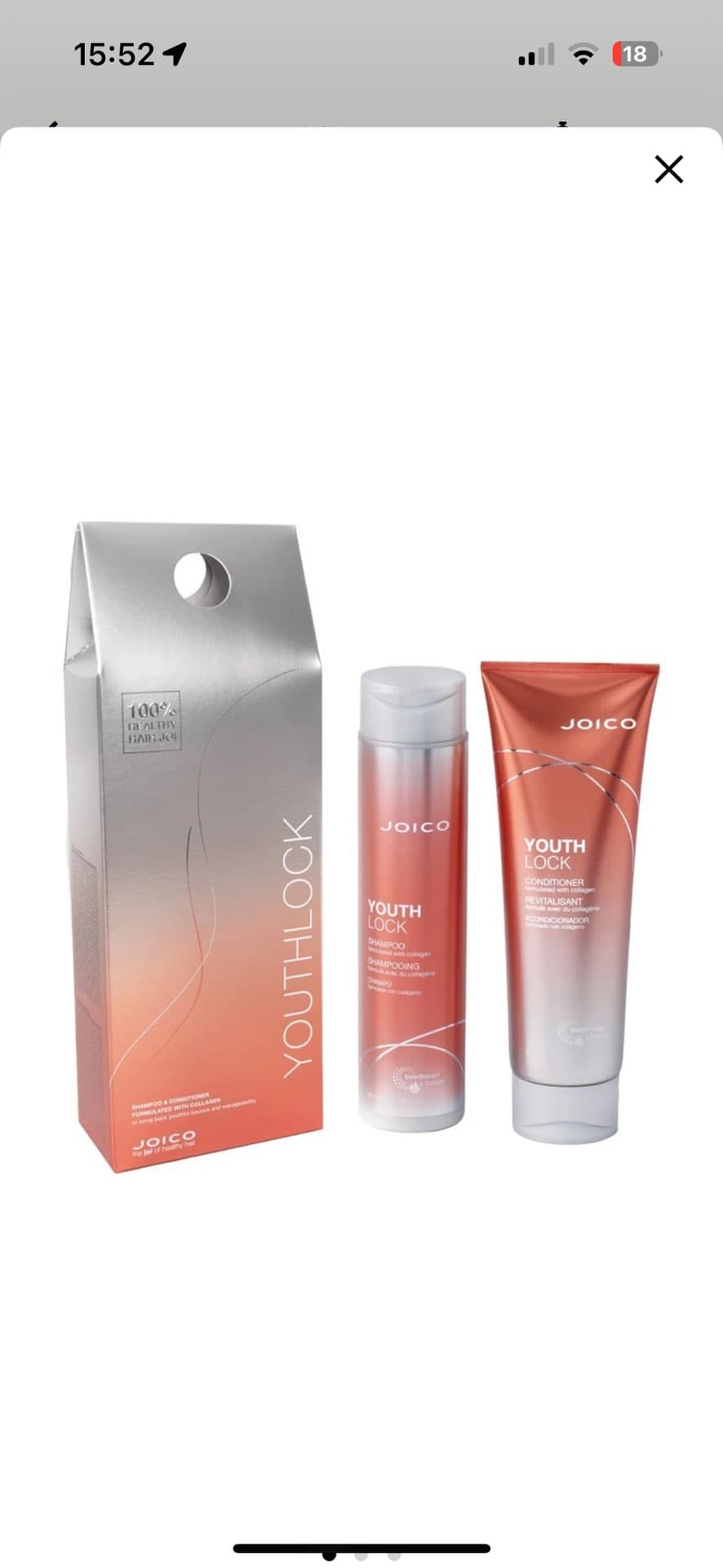 Дуэт Joico Youth Lock