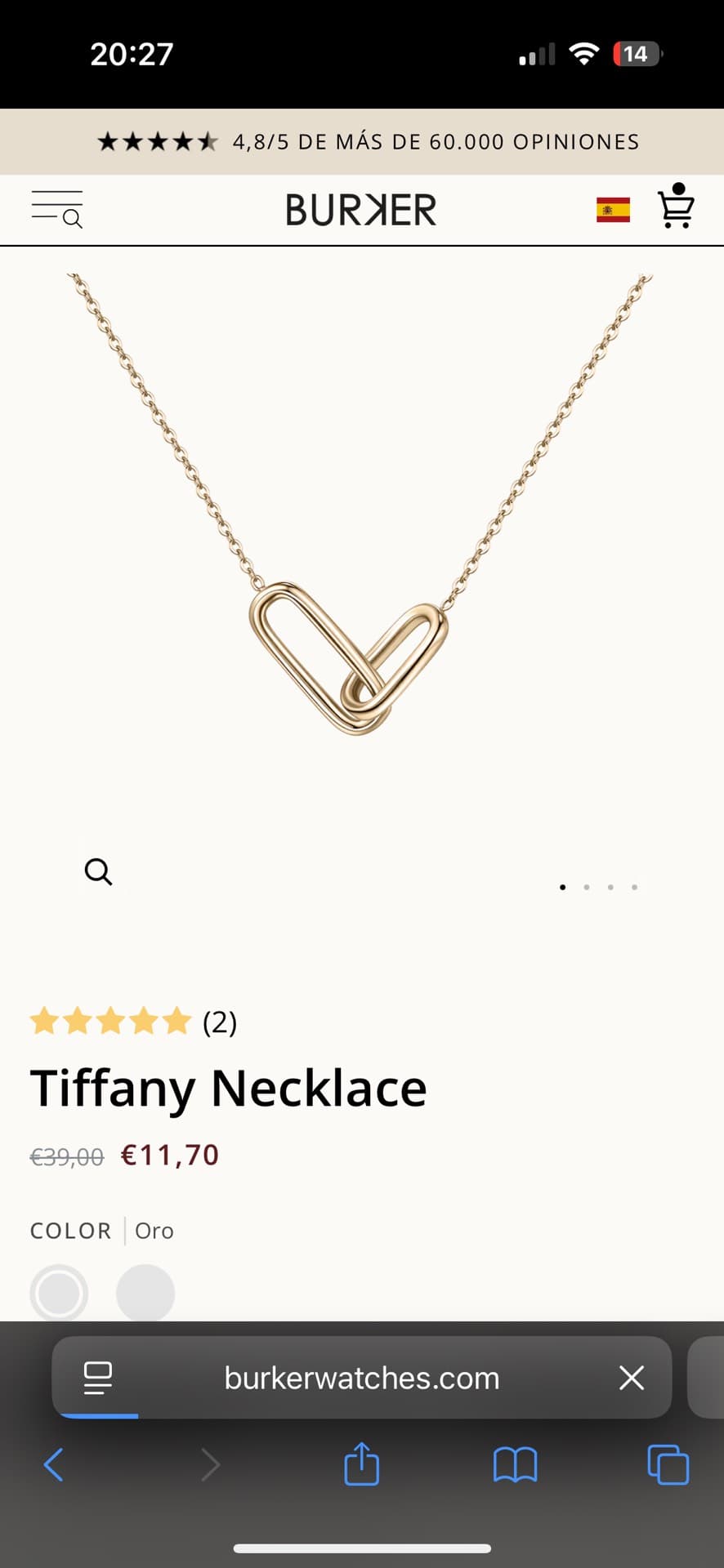 Stylish Tiffany Necklace