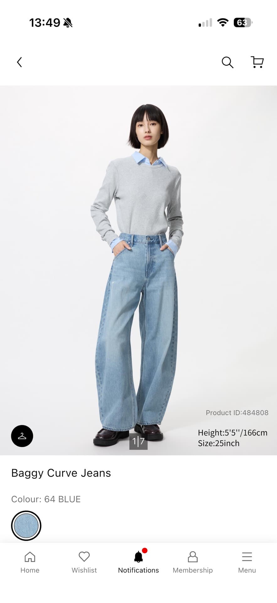 Джинсы Baggy Curve