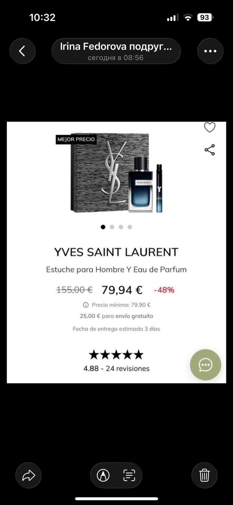 Yves Saint Laurent Men's Fragrance Set