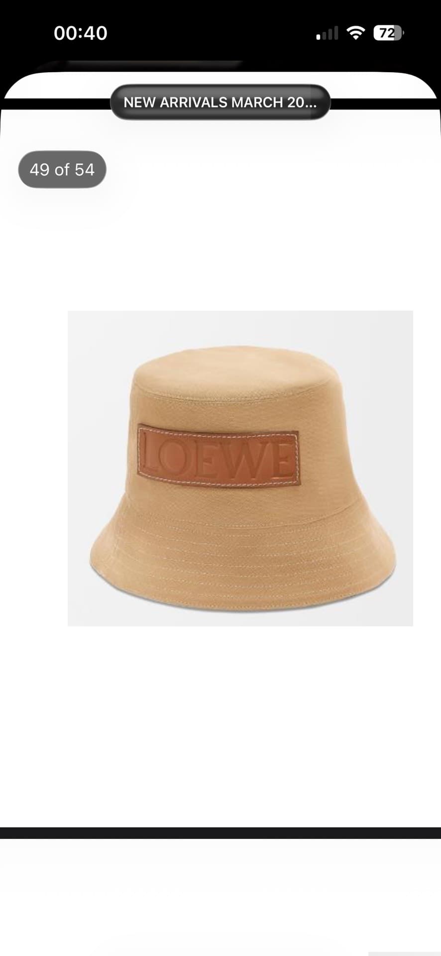 Loewe Bucket Hat