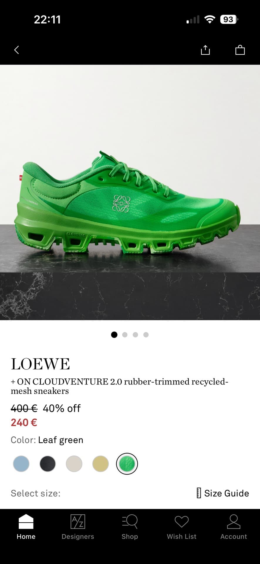 Loewe Cloudventure Sneakers